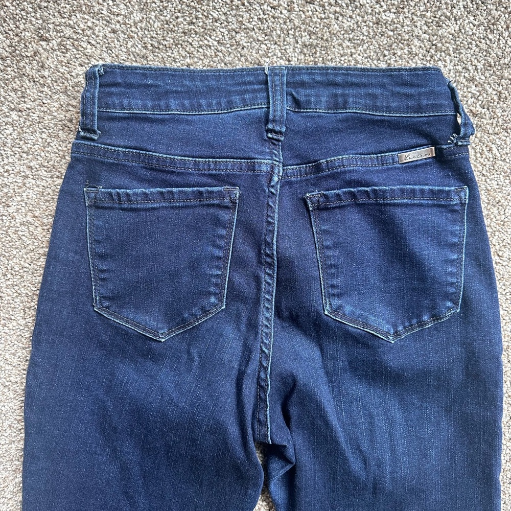 KanCan Dark Indigo Women's Skinny Jeans - Picture 4 of 8